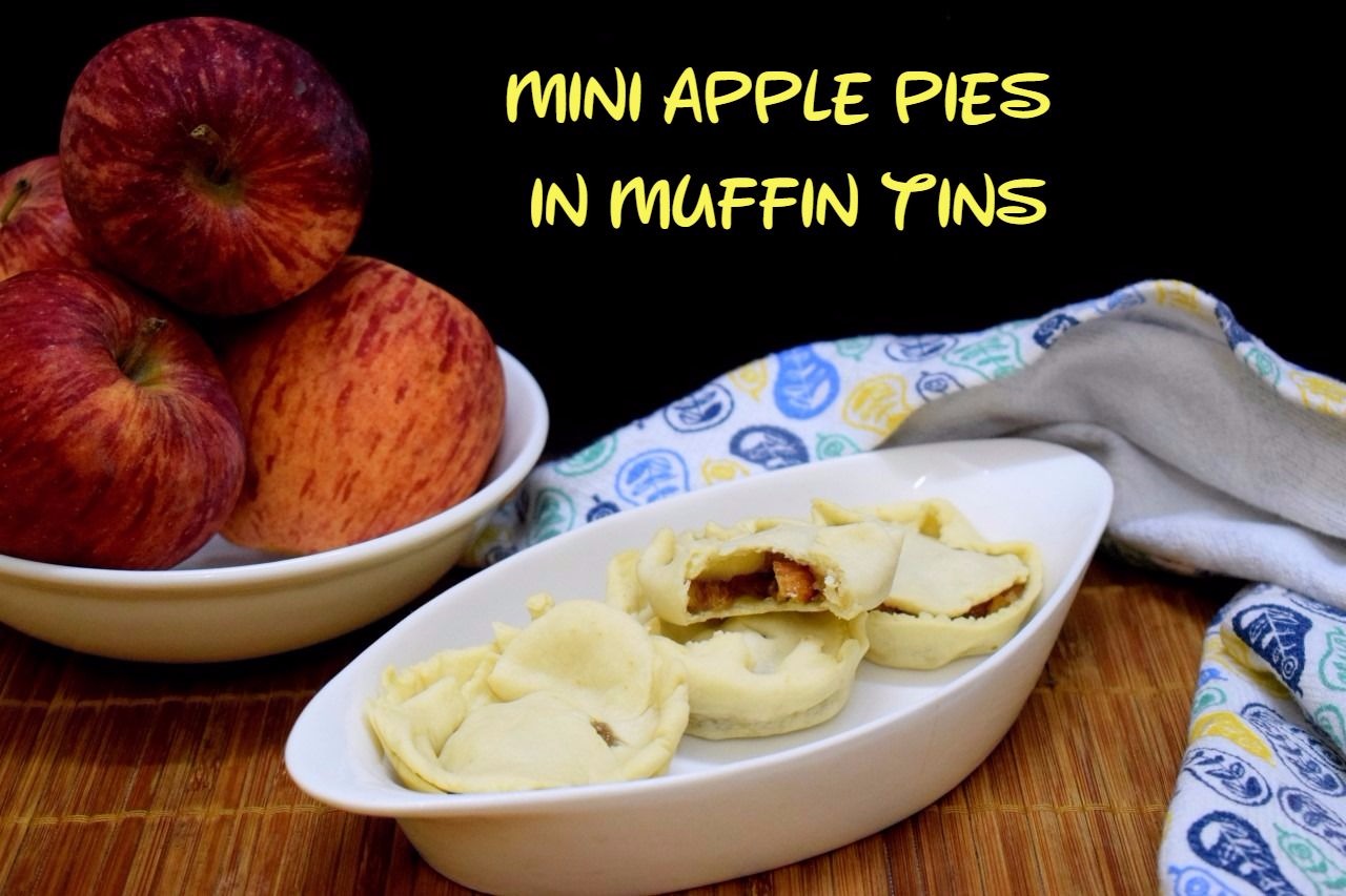 Mini Apple Pie in Muffin Tins