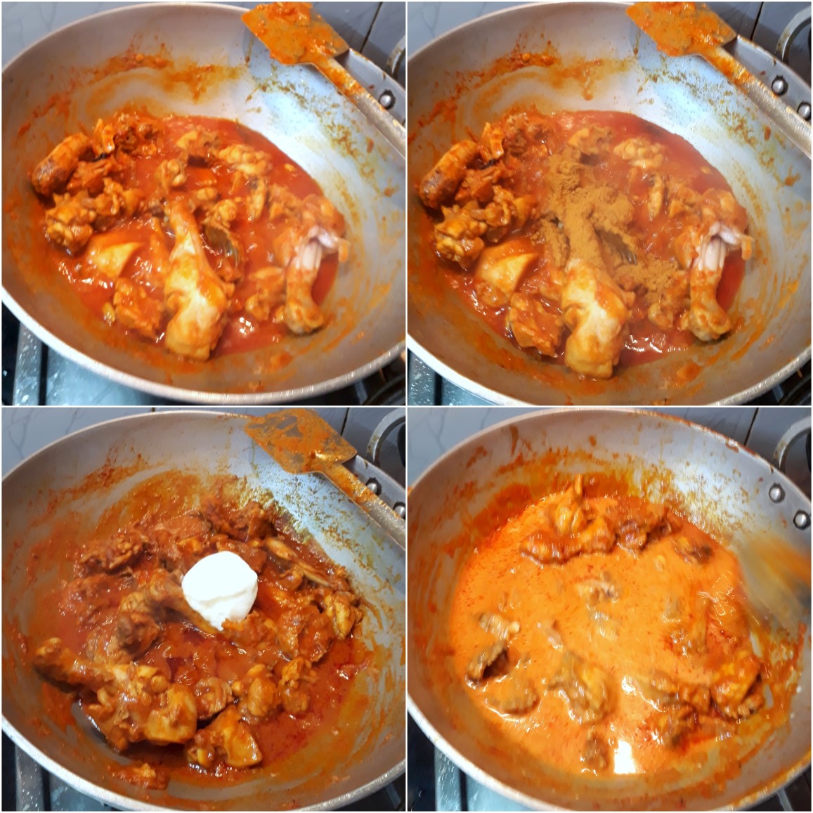 How to make Andhra Style Chicken Gravy 3